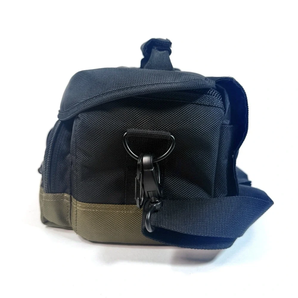 Canon 100EG DSLR Camera Gadget Bag Black Olive Shoulder Waist Belt Case
